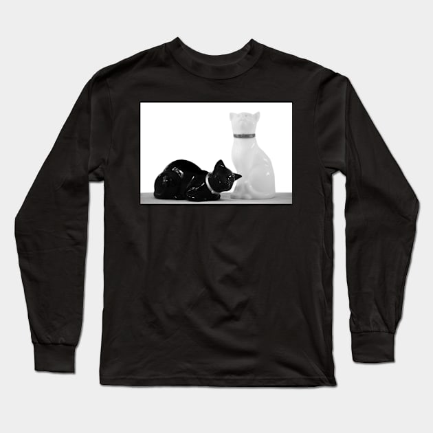 Yin and Yang Long Sleeve T-Shirt by LaurieMinor